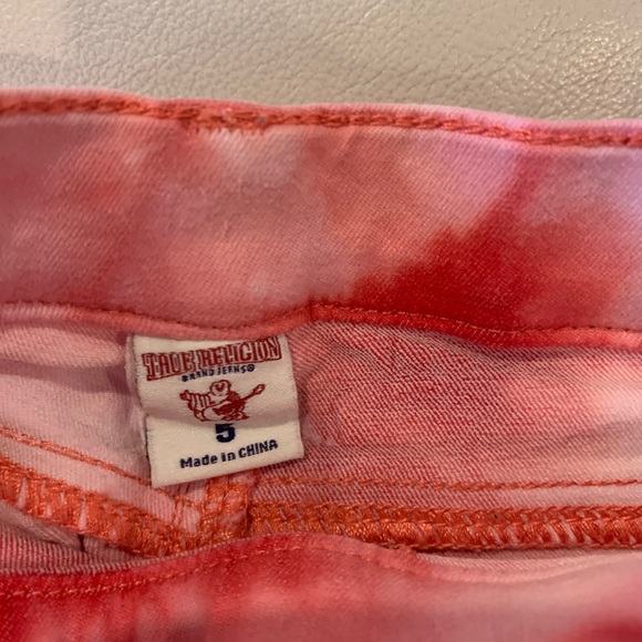 True Religion Girls Tie and dye jeggings 5y - Picture 4 of 4